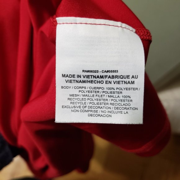 Red Nike Dri-Fit T-Shirt - Picture 4 of 5